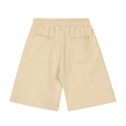 High Street Design Five-pointed Star Embroidered Shorts Men