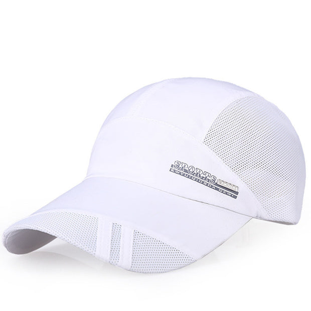Outdoor Sports Quick Drying Sunscreen Baseball Net Cap