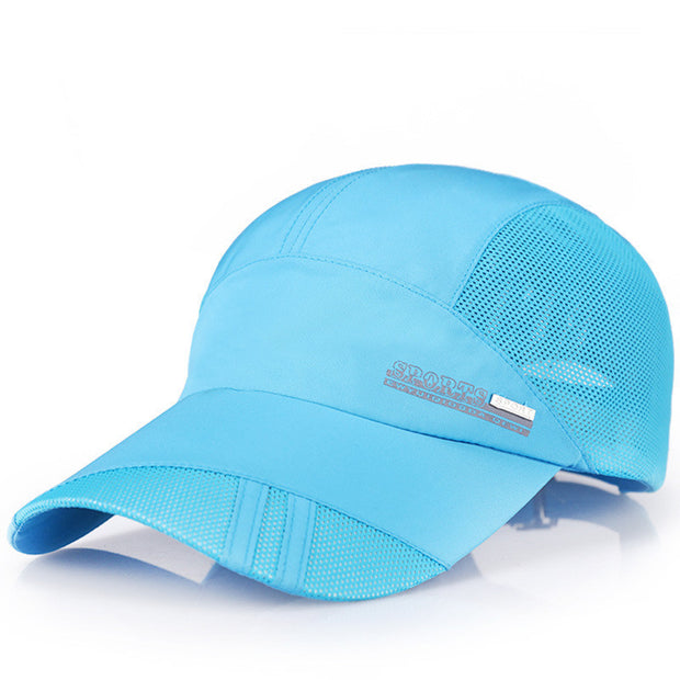 Outdoor Sports Quick Drying Sunscreen Baseball Net Cap