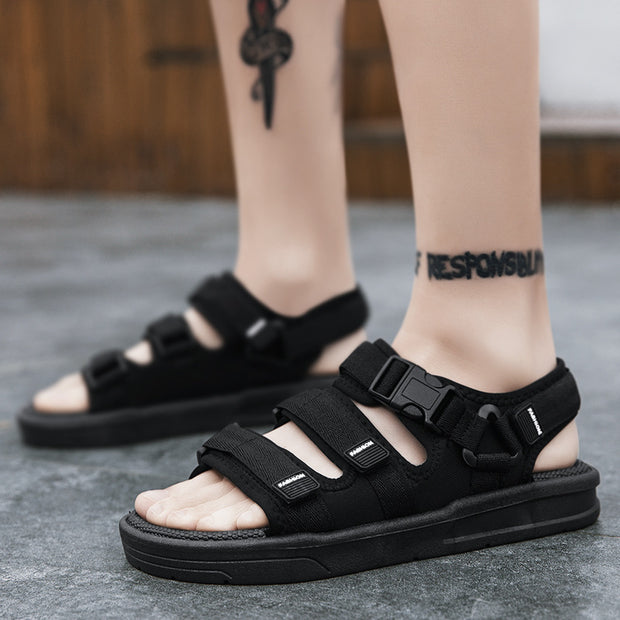 Men's Sandal Summer New Casual Korean Fashion Wear Beach Shoes