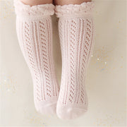 Medium and Small Children's Tube Socks Baby Mesh Mosquito Socks