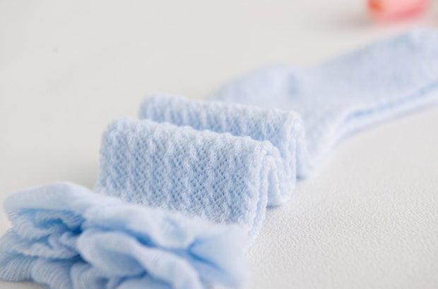 Medium and Small Children's Tube Socks Baby Mesh Mosquito Socks