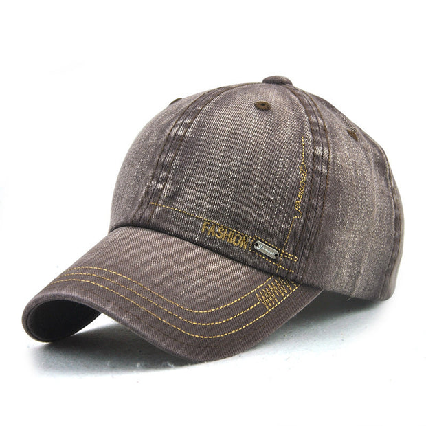 Wash Old Baseball Cap Color men's and women's simple outdoor leisure cap wholesale