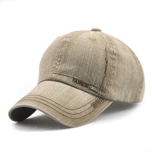 Wash Old Baseball Cap Color men's and women's simple outdoor leisure cap wholesale