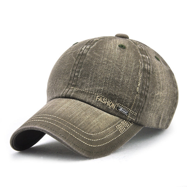 Wash Old Baseball Cap Color men's and women's simple outdoor leisure cap wholesale