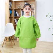 Kindergarten Backwearing Coverall Children's Long-sleeved Apron