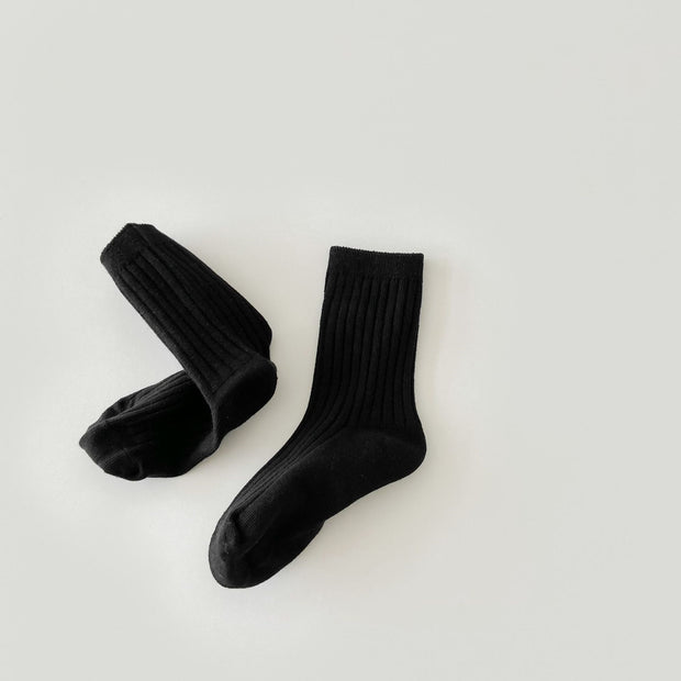 Boys And Girls Socks Korean Retro Tube