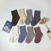 Boys And Girls Socks Korean Retro Tube