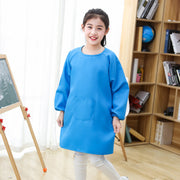 Kindergarten Backwearing Coverall Children's Long-sleeved Apron