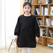 Kindergarten Backwearing Coverall Children's Long-sleeved Apron