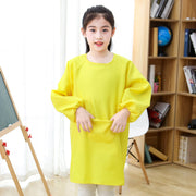 Kindergarten Backwearing Coverall Children's Long-sleeved Apron