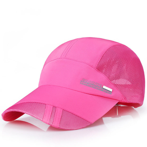 Outdoor Sports Quick Drying Sunscreen Baseball Net Cap