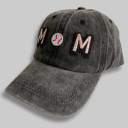Baseball Mother Letter Embroidered Baseball Cap Men And Women Sports Denim