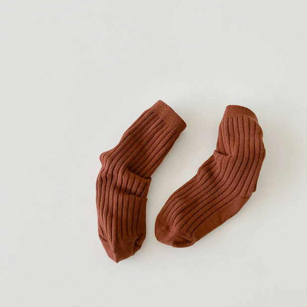 Boys And Girls Socks Korean Retro Tube