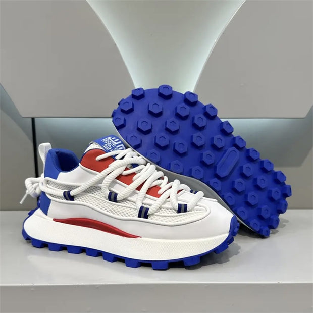Fashion Comfortable Fashionable Casual Shoes Thick Bottom Hight Increasing Board Shoes